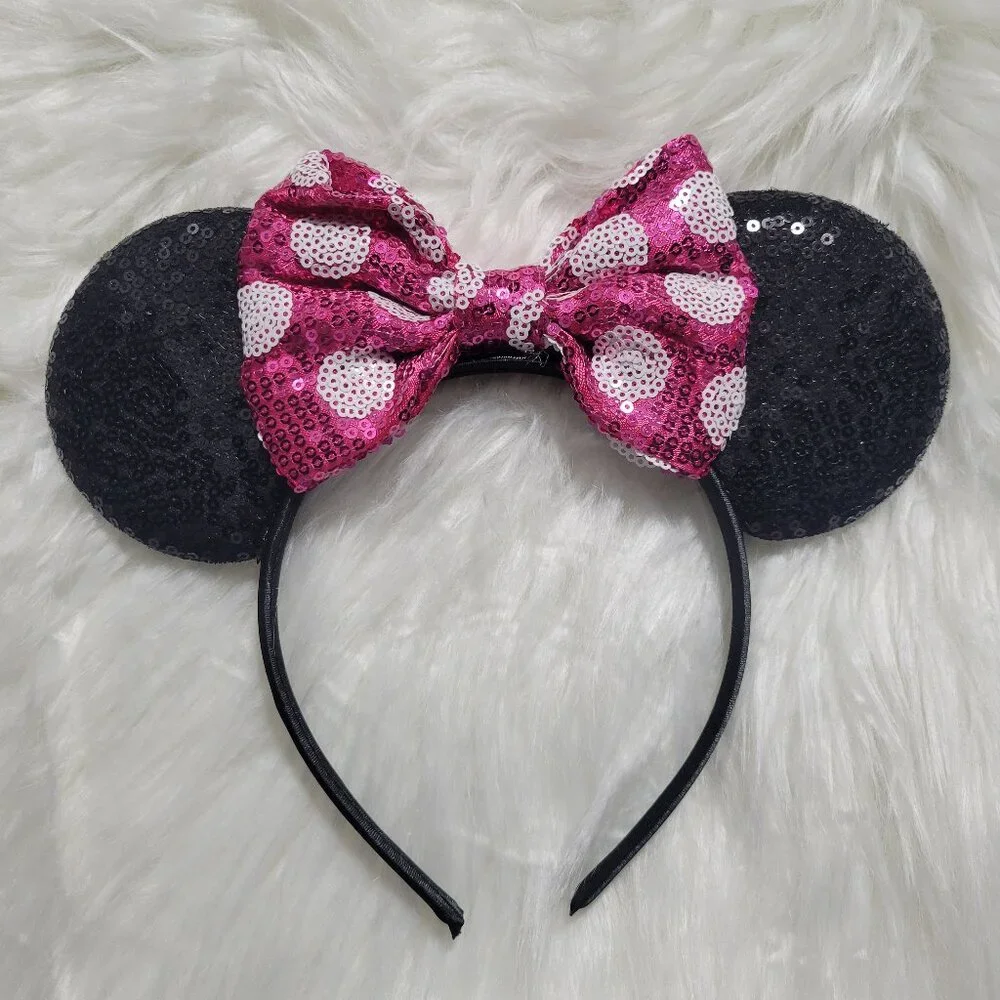 Minnie Mouse Pink Bow Ears